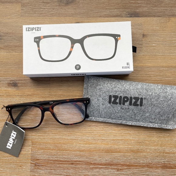 Izipizi Reading Glasses - Style #L - Tortoise - +1.5 Magnification - Brand New! - Picture 1 of 4